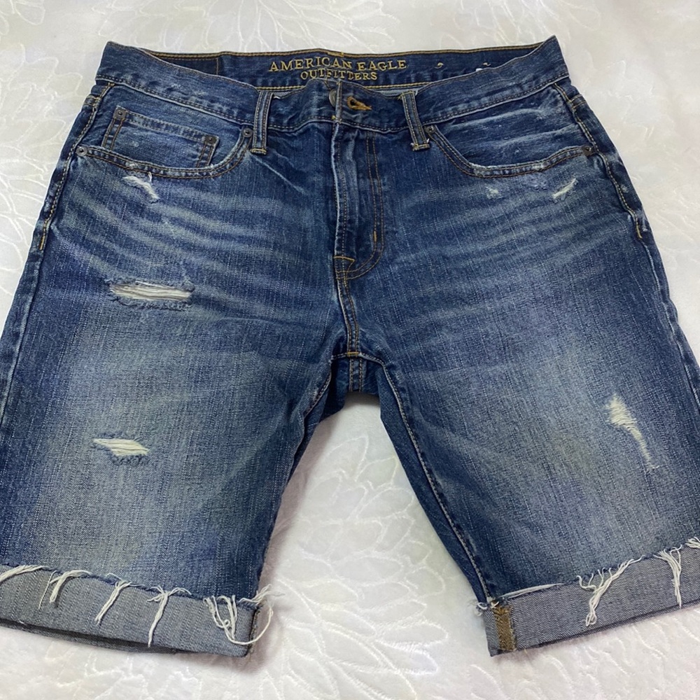 Blue shorts, American eagle outfitters,